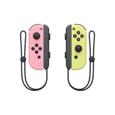 Nintendo Joycon L R Pink And Yellow — 1