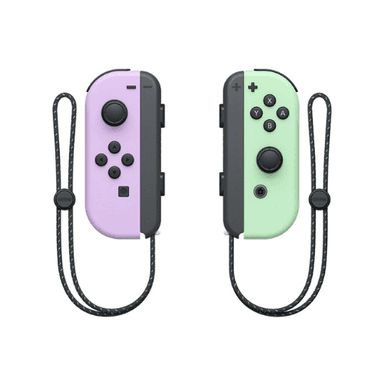 Nintendo Joycon L R Green And Purple Controller — 1