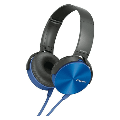 Sony MDR XB450AP E xtra Bass Headphone - Blue — 1