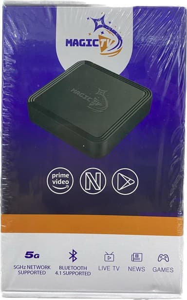 Magic Smart Tv Box 5GHz Network Supported Bluetooth 4.1 Supported — 1