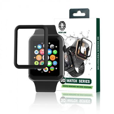 Green 3D Watch Glass 41mm — 1