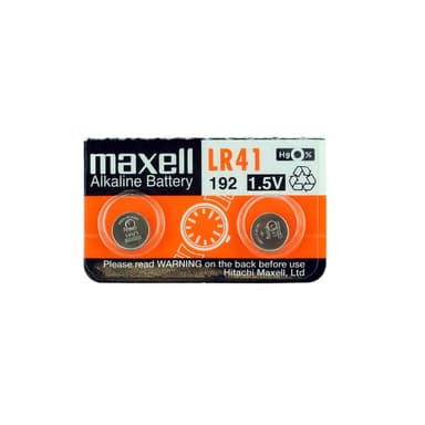Maxell Lr41/192 1.5v Battery Cell — 1