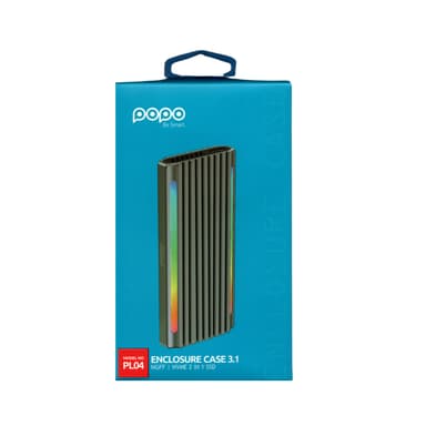 Popo Pl04 Enclosure Ssd Nvme/Ngff 2 In 1 — 1