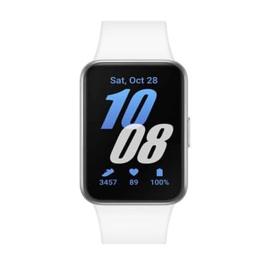 Samsung Galaxy Fit3 Smartwatch, Exercise and Sleep Tracking, Fall Detection, Bluetooth, 40mm, Silver — 1