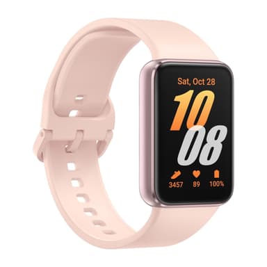 Samsung Galaxy Fit3 Smartwatch, Exercise and Sleep Tracking, Fall Detection, Bluetooth, 40mm, Pink Gold — 1