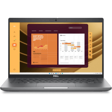 Dell Latitude 5450 Laptop, 14" FHD IPS 60Hz Display, Intel Core Ultra 7 155U, 16GB RAM, 512GB SSD, Intel Graphics, English Keyboard, Ubuntu 22.04 LTS — 1