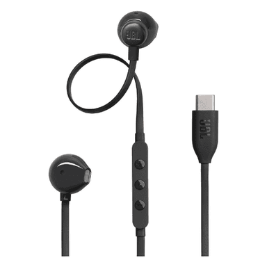 JBL TUNE 305C USB-C Wired Hi-Res In-Ear Headphones, Black — 1