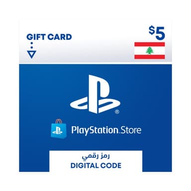 PlayStation Lebanon $ 5 Gift Card PlayLeba$5 Official Digital Value — 1