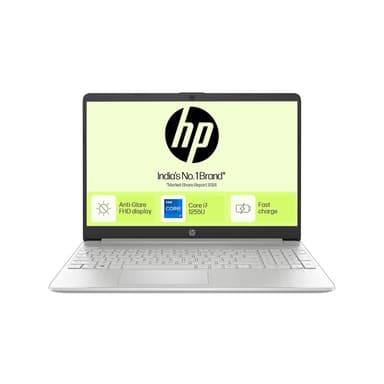 HP 15-FD-0458 NIA- ,i7-1255 U, 8 GB RAM ,512GB SSD, BT,15.6” SCREEN DOS LAPTOP — 1