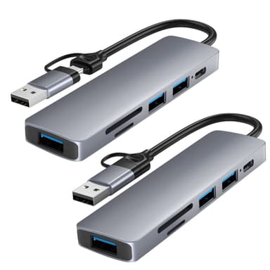 5 in 1 USB-C/USB-A Hub Docking Station (HC-13FL) — 1