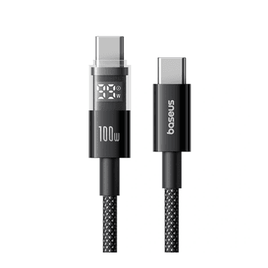 Porodo USB A to USB C Braided Cable 1.2M — 1