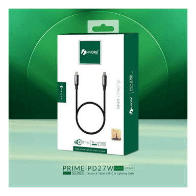 Nyork UC-840 USB C to Lightning Cable 1M 27W — 1