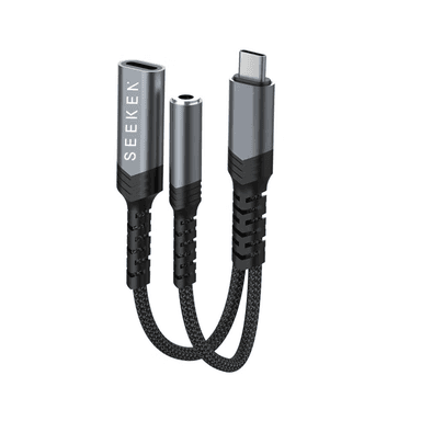Seeken Type C to C + 3.5MM Audio Jack — 1