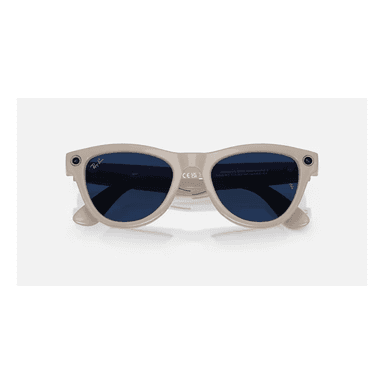 Ray Ban META SKYLER SHINY CHALKY GRAY TRANSITIONS SAPPHIRE –4010 – 52 - C 6700MF52 SMART GLASSES — 1