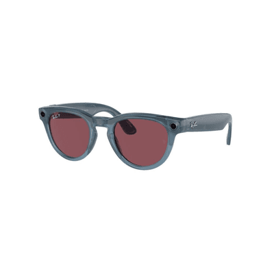 Ray-Ban META HEADLINER SHINY JEANS POLAR DUSTY RED – 4009 - 50 - C 66985Q50 SMART GLASSES — 1