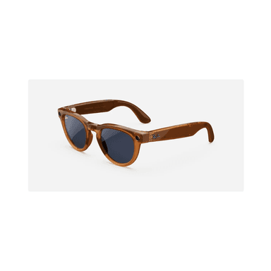Ray-Ban META HEADLINER SHINY CARAMEL TRANSITIONS SAPPHIRE - 4009 – 50 - C 6706MF50 SMART GLASSES — 1
