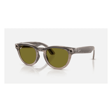Ray-Ban META HEADLINER SHINY WARM STONE TRANSITIONS DARK GREEN – 4009 – 51 - C 6705M151 SMART GLASSES — 1