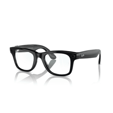 Ray-Ban META WAYFARER SHINY BLACK CLEAR – 4006 – 50 - C 601/SB50 SMART GLASSES — 1