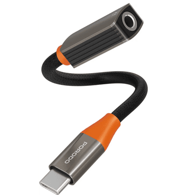 Porodo USB C Audio Adapter – Premium Hi-Fi 3.5mm Converter — 1