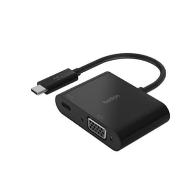 Belkin USB-C to VGA adapter with up to 60W of Power Delivery — 1