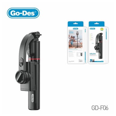 Go Des GD-F06 Selfie Stick Anti Shake Pan Tilt — 1