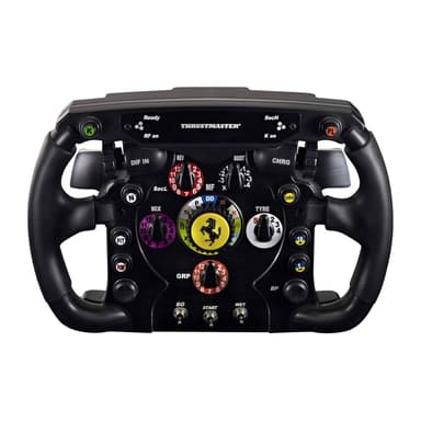 Thrustmaster Ferrari F1 Wheel Add-On, Genuine F1-Style "Push & Pull" Shifters, Rubber-Textured for Comfortable Grip TM-WHL-ADDON-FRARI — 1