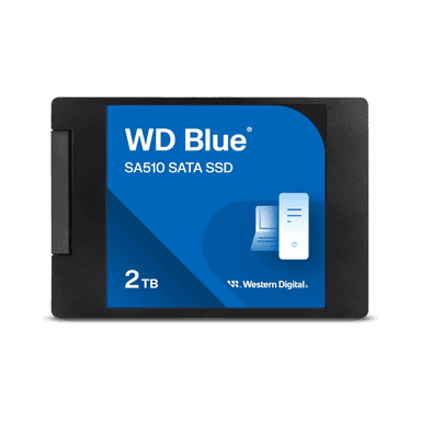 WD Blue SA510 SATA SSD 2.5"/7mmCased - 2TB .560 MB/s — 1