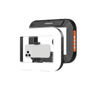 Porodo Handheld Rring Grip, Camera & Phone Vlogging Light — 1