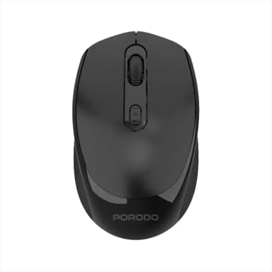 Wireless Dual Mouse Powerful Performance – PORODO 1600 DPI Wireless Dual Mode Mouse — 1