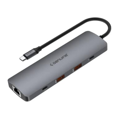 Genuine 9 in 1 Docking Station USB HDMI LAN USB-C PD TF/SD Hub — 1