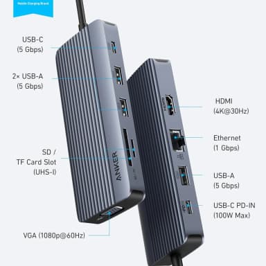 ANKER A83C2HA1 USB C Hub – Genuine 10-IN-1 — 1