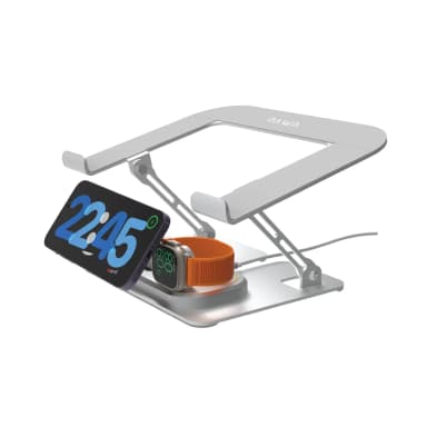 Pawa 3 in 1 Multifunctional Laptop Stand Charging Station — 1