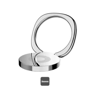BASEUS Privity Ring Phone Car Holder 180° Rotation BA.SUMQ-0S.SL – Genuine Metal Phone Ring Holder — 1