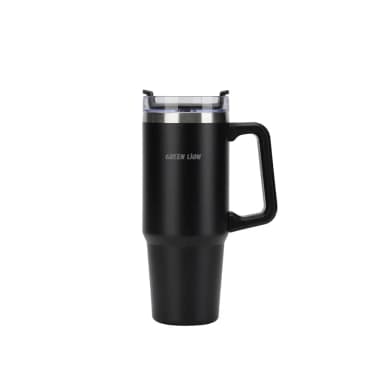 Green Lion Vacuum Travel Mug – Premium Insulated Beverage Mug — 1