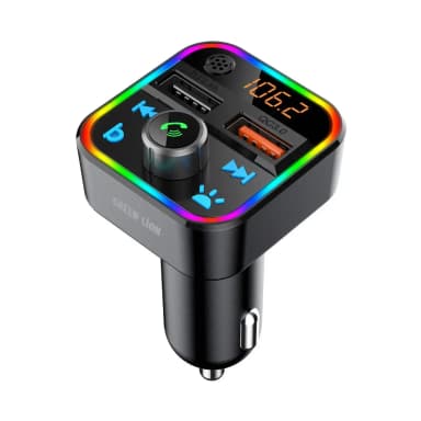 GREEN LION CAR FM 30W TRANSMITTER KIT GL-FM2 – Powerful Bluetooth Car Transmitter — 1