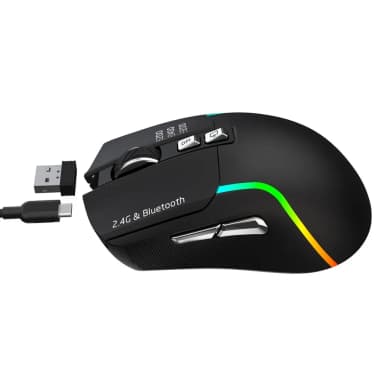 Green Lion Rechargeable Gaming Mouse 3200 DPI — 1