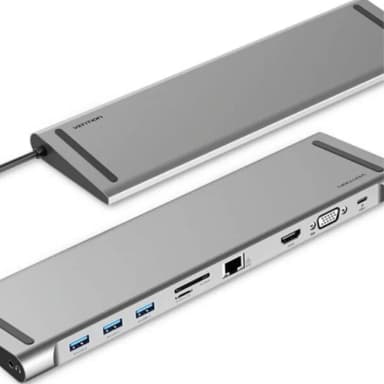 Vention Multi-function 10-in-1 USB-C Docking Station — 1
