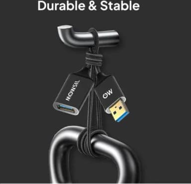 MOWSIL USB 3.0 Extension Cable 3 Meter – High-Speed USB Extension Cable — 1