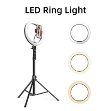 JMARY FM-536A 10-Inch Ring Light Kit — 1