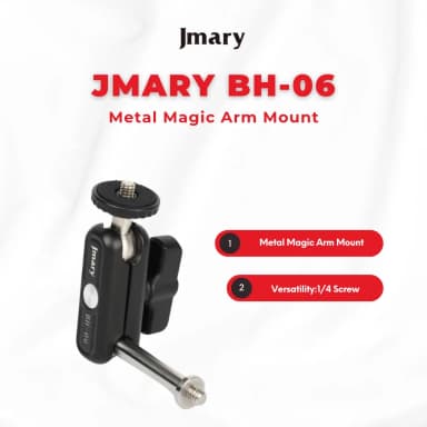 JMARY Magic Arm Mount BH-06 – Professional Adjustable Camera Mount — 1