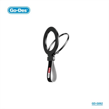 GO DES GD-G062 MagSafe Webbing Ring Holder Compatible Finger Grip Foldable Stand for All Smartphones — 1
