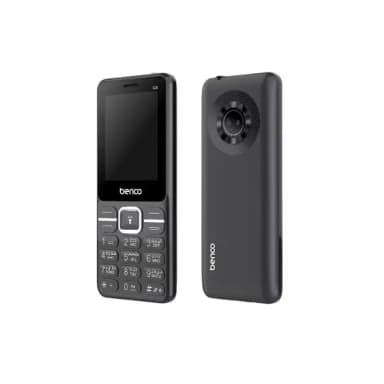 Lava Benco G6 Feature Phone (Without Camera), 2.4" Display, Dual SIM 4G, 1500mAh Battery, USB Type-C, Privacy-Focused Design — 1
