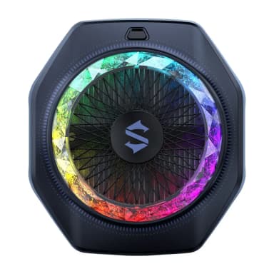 Black Shark FunCooler 5 Pro Magnetic Phone Cooler, 35W TEC Cooling, 45°C Temperature Drop, 18 RGB LEDs, App Control — 1