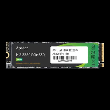 Apacer AS2280P4 M.2 PCIe Gen3 x4 SSD – 256GB–1TB — 1