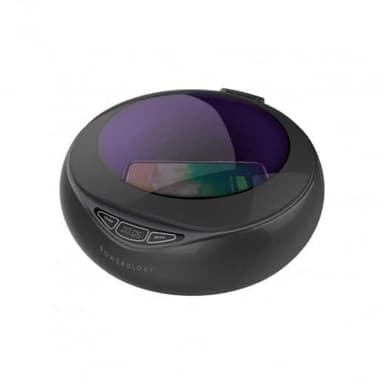Powerology Universal UV Sanitiser Box with Wireless Charging 15W - Black — 1