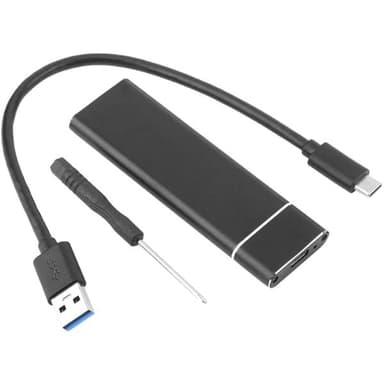 Haysenser M.2 SATA SSD Enclosure USB 3.0 SSD Disk External Case With Vibration Protection — 1