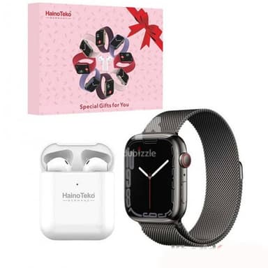 Haino Teko Germany GP3 Gift Box - Smart Watch & Earbuds Set — 1