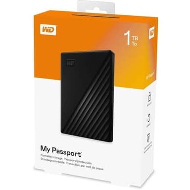 WD My Passport Portable Hard Drive 1TB — 1