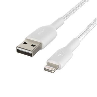 Belkin BOOST CHARGE Braided Lightning to USB A Cable 3M — 1
