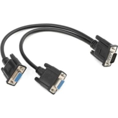 DVI 24+5 Male to VGA Female Adapter – High-Quality Display Converter — 1